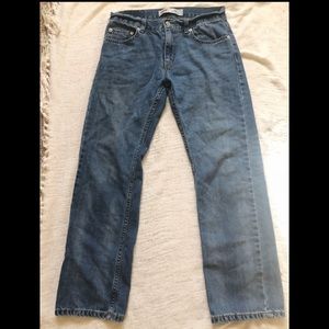 Levi’s 505 regular straight leg jean